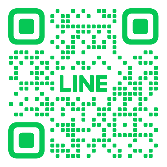 LINE公式アカウントの友だち追加用QRコード